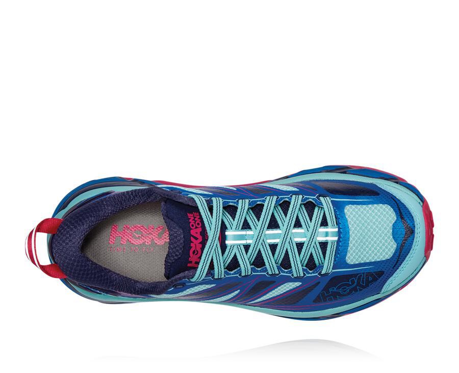 Hoka One One Spor Ayakkabı Kadın Lacivert - Mafate Speed 2 - DQ2315076